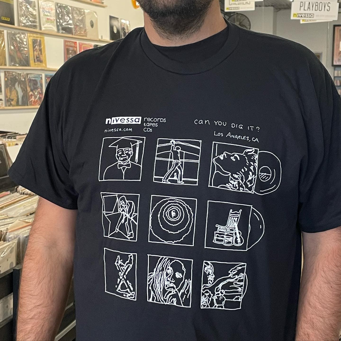 Vinyl Wall T-shirt