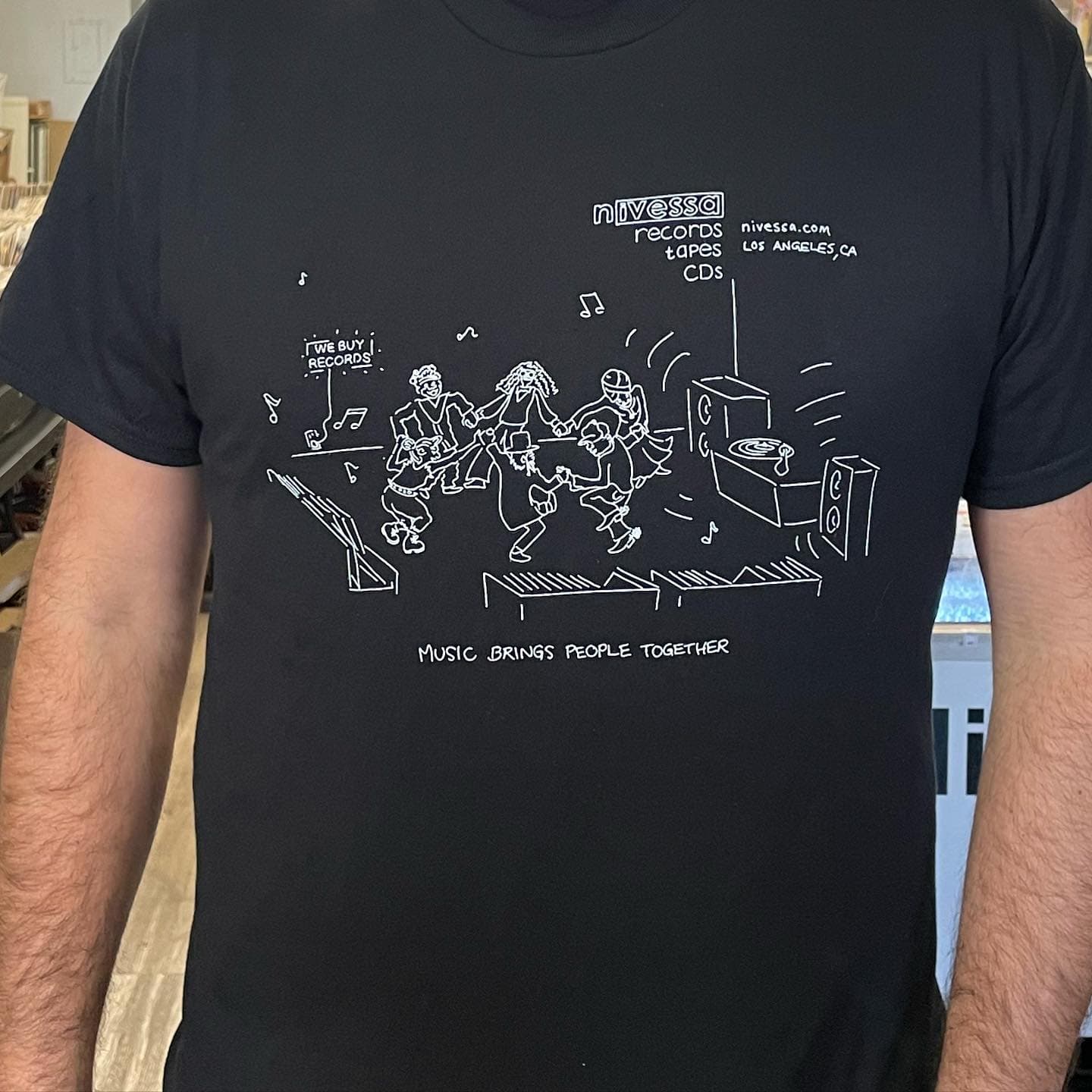 Music brings people together T-shirt