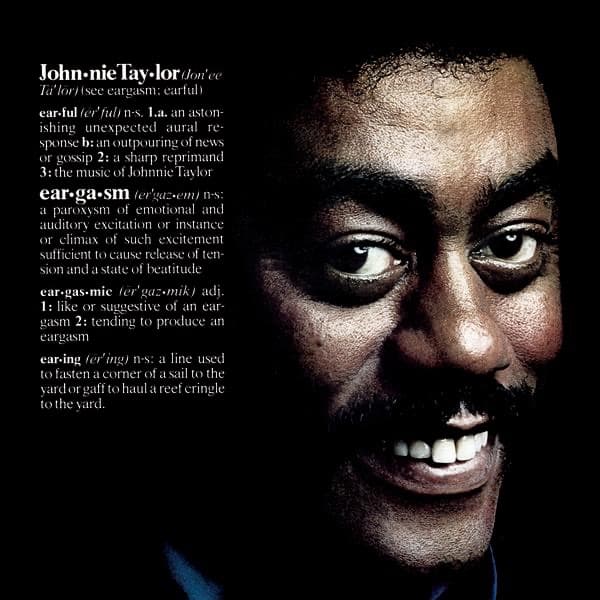 Johnnie Taylor ‎ – Johnnie Taylor ‎– Eargasm vinyl cover art