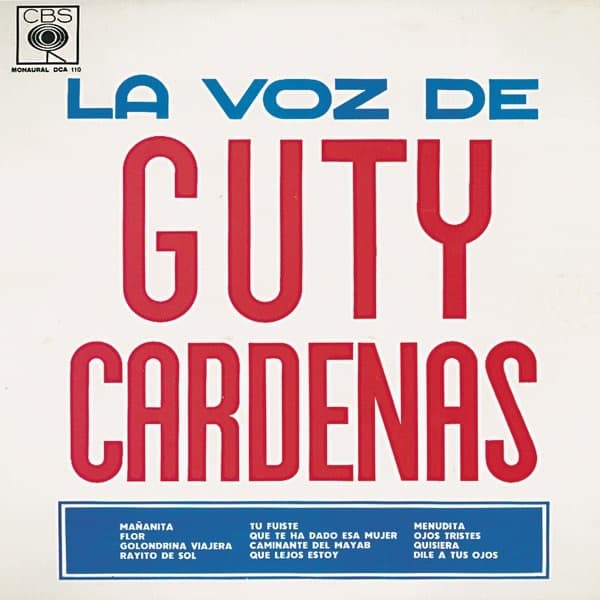 Guty Cardenas – Musica De Guty Cardenas vinyl cover art