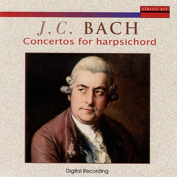 Bach – Six Concertos For Harpsichoro vinyl cover art