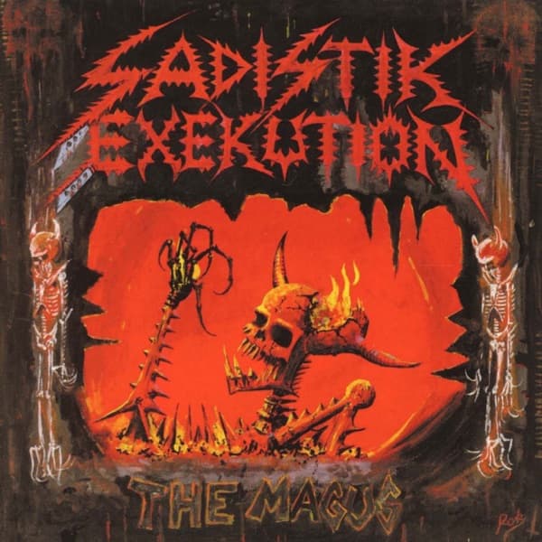 Sadistik Exekution – The Magus vinyl cover art