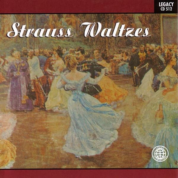 Johann Strauss Jr. – Vienna Of My Dreams - Popular Strauss Waltzes vinyl cover art