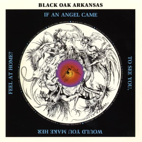 Black Oak Arkansas – If An Angel Came vinyl cover art