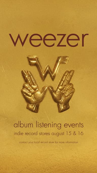 Weezer Advance Listening Party