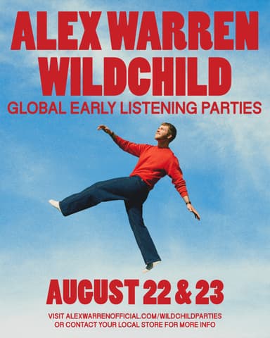 Alex Warren Advance Listening Party