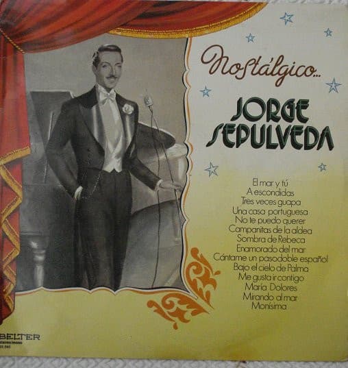 Jorge SepúLveda – NostáLgico...  Jorge Sepulveda vinyl cover art