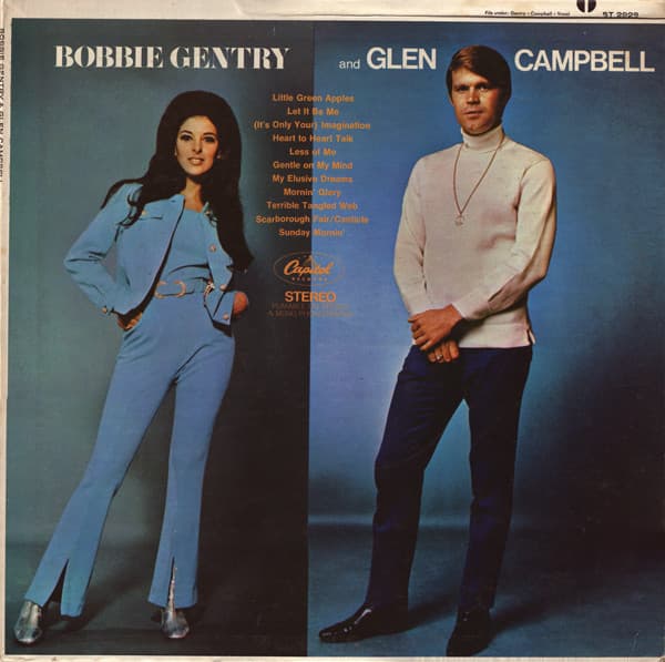 Glen Campbell Bobbie Gentry – Bobbie Gentry & Glen Campbell vinyl cover art