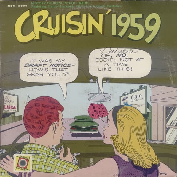 Various Artists – Cruisin' 1959 vinyl cover art