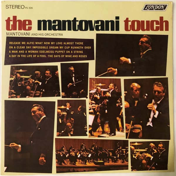 Mantovani And His Orchestra – The Mantovani Touch vinyl cover art