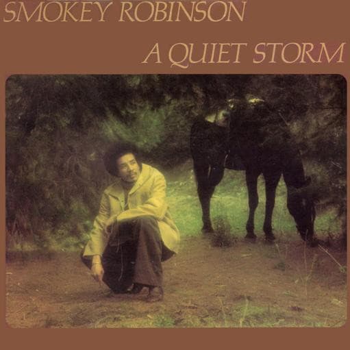 Smokey Robinson – A Quiet Storm vinyl cover art
