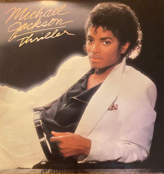 Michael Jackson – Thriller vinyl cover art
