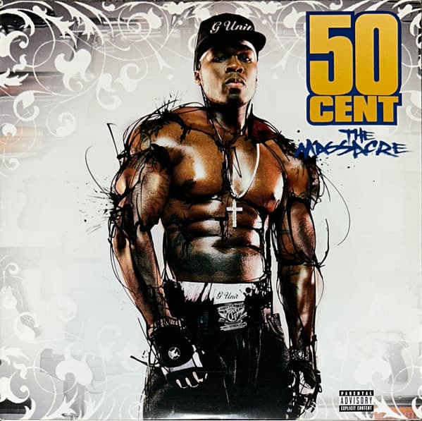 50 Cent – Massacre vinyl cover art