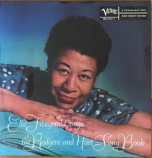 Ella Fitzgerald – Ella Fitzgerald Sings The Rodgers And Hart Song Book vinyl cover art