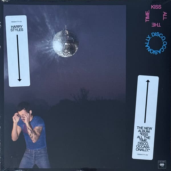 Harry Styles – Kiss All The Time. Disco, Occasionally. vinyl cover art