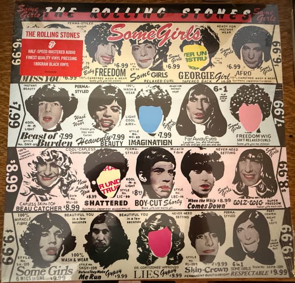 Some Girls – Rolling Stones vinyl cover art