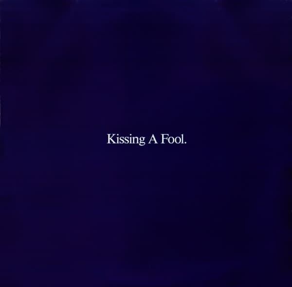 George Michael – Kissing A Fool vinyl cover art
