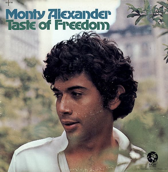 Monty Alexander – Taste Of Freedom vinyl cover art