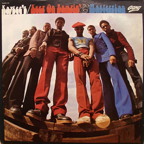 The Kay-Gees – Keep On Bumpin' & Masterplan vinyl cover art