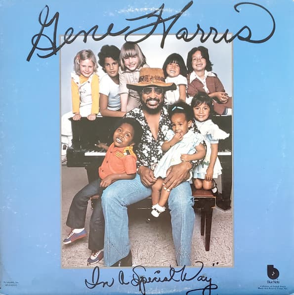 Gene Harris – In A Special Way vinyl cover art