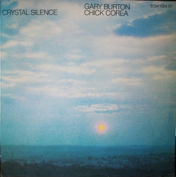 Gary Burton / Chick Corea – Crystal Silence vinyl cover art