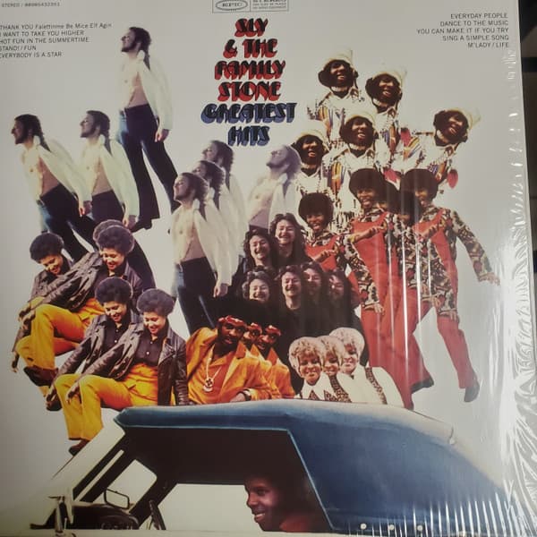 Sly & The Family Stone – Greatest Hits vinyl cover art