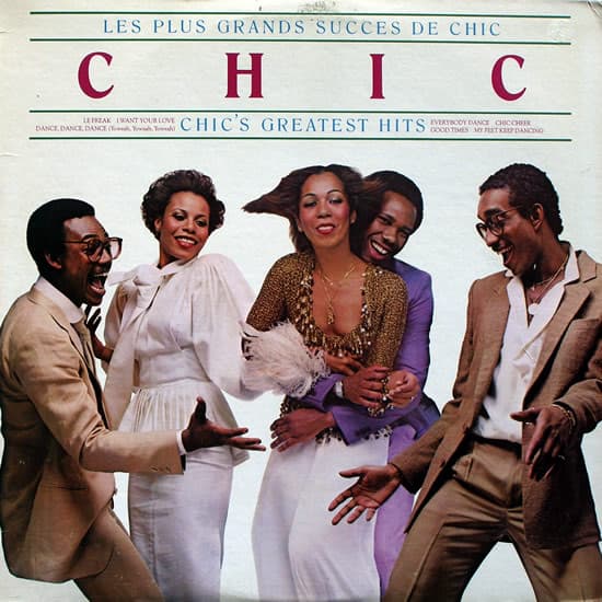 Chic – Les Plus Grands Succes De Chic (Chic'S Greatest Hits) vinyl cover art