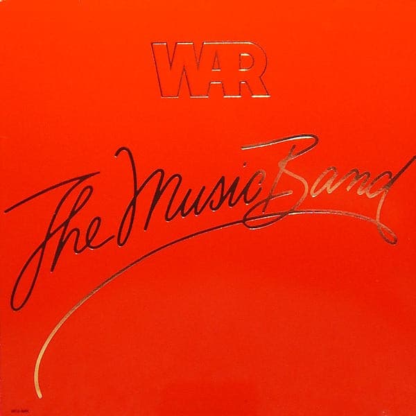 War – The Music Band vinyl cover art