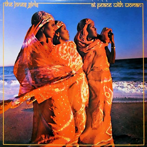 The Jones Girls – At Peace With Woman vinyl cover art