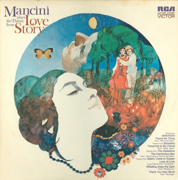Henry Mancini – Mancini Plays The Theme From "Love Story" vinyl cover art