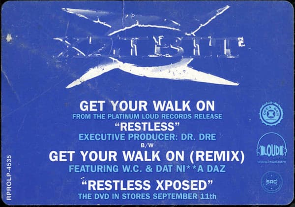 Xzibit – Get Your Walk On vinyl cover art