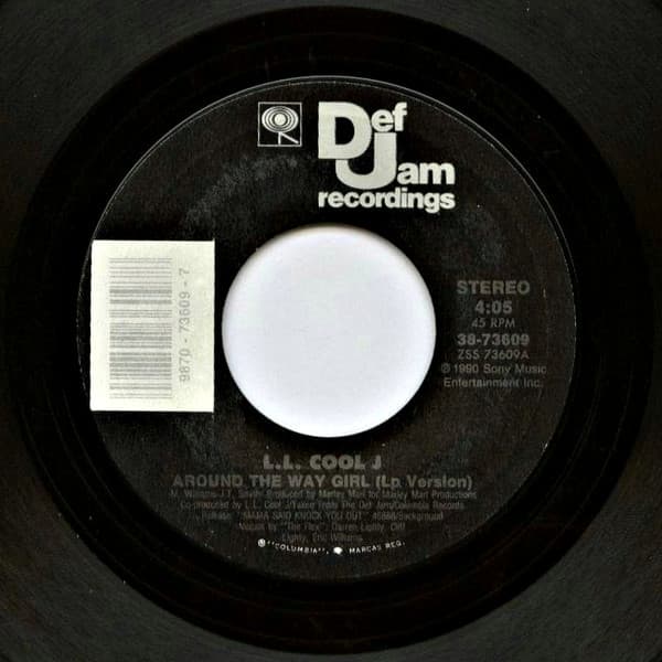 Ll Cool J – Around The Way Girl vinyl cover art