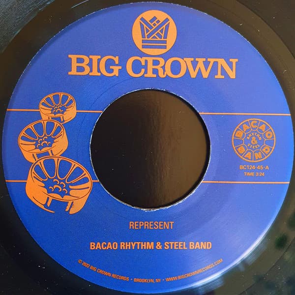 The Bacao Rhythm & Steel Band – Juicy Fruit vinyl cover art