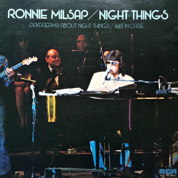 Ronnie Milsap – Night Things vinyl cover art