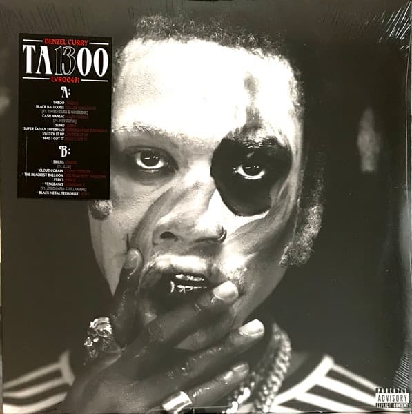 Denzel Curry – Ta13oo vinyl cover art