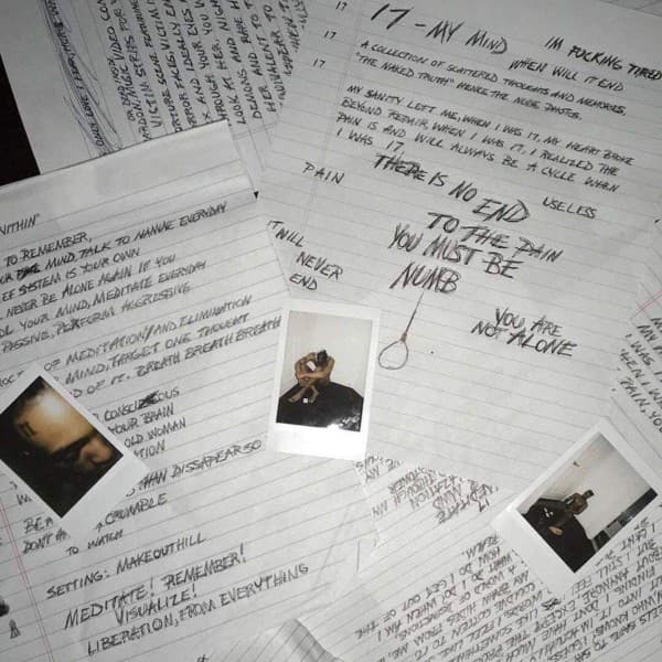 Xxxtentacion – 17 vinyl cover art