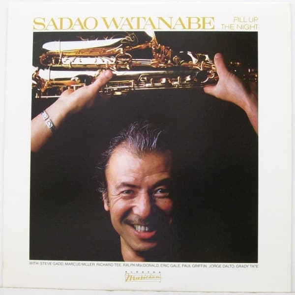 Sadao Watanabe – Fill Up The Night vinyl cover art
