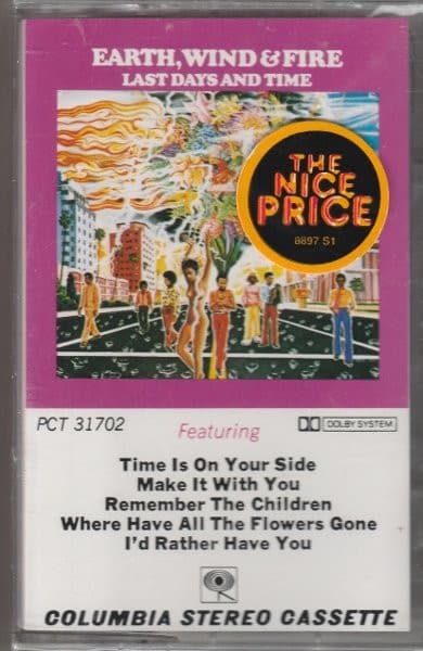 Wind & Fire Earth – Last Days And Time vinyl cover art