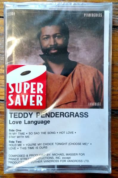 Teddy Pendergrass – Love Language vinyl cover art