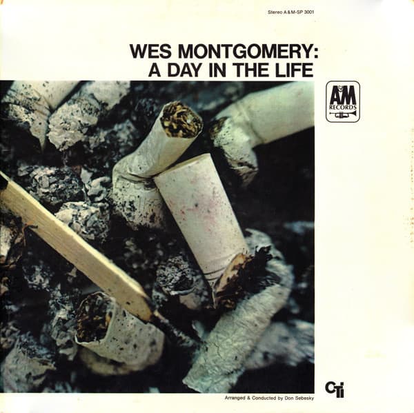 Wes Montgomery – A Day In The Life vinyl cover art