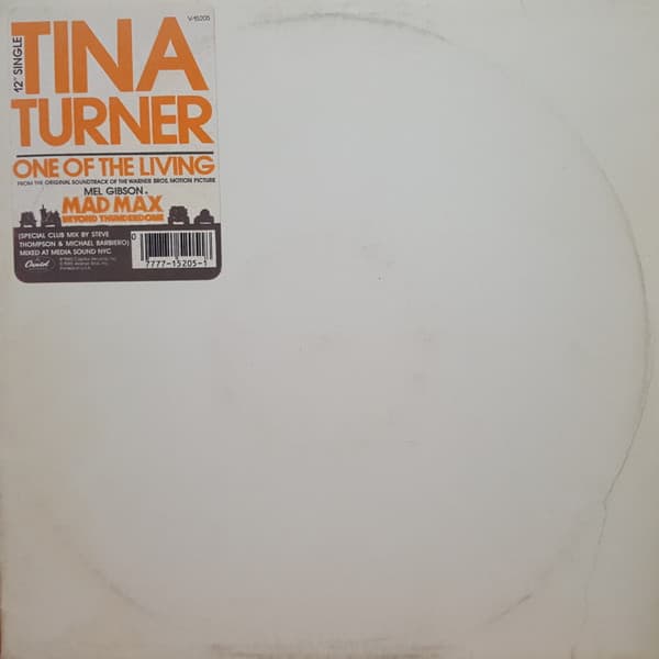 Tina Turner – One Of The Living vinyl cover art