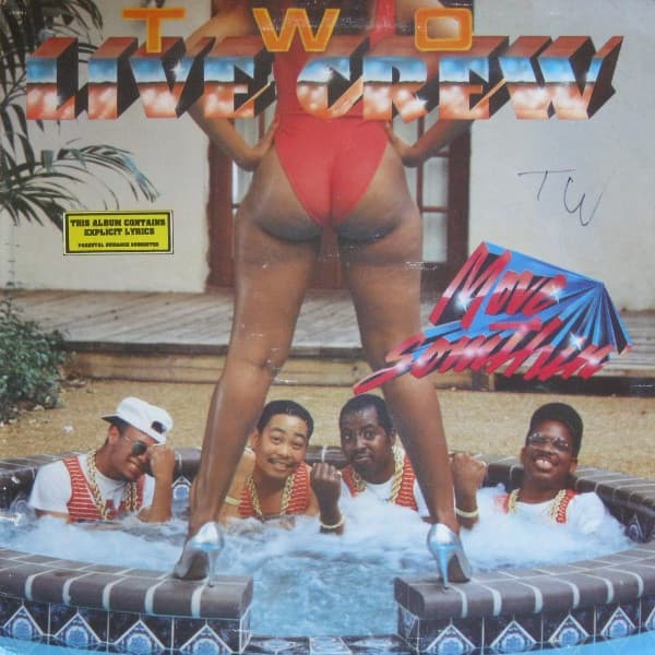 The 2 Live Crew – Move Somthin' vinyl cover art