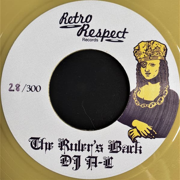 Dj A-L – The Ruler’S Back vinyl cover art