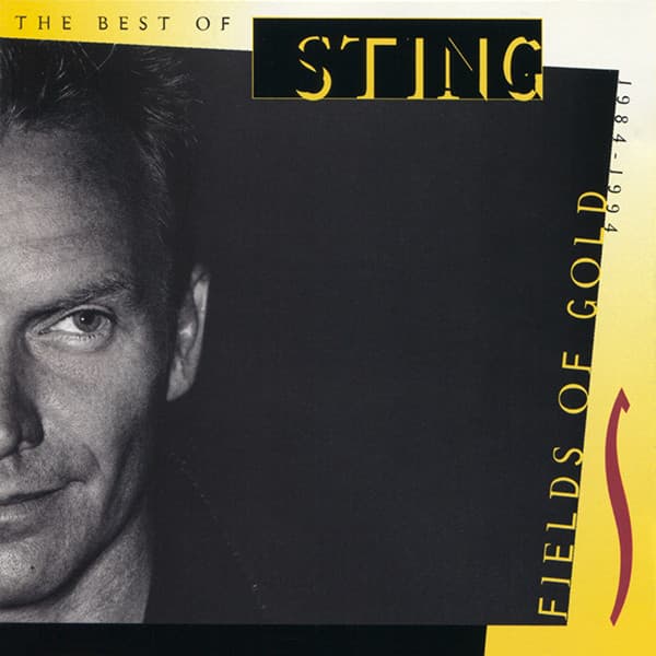 Sting – Fields Of Gold: The Best Of Sting 1984 - 1994 vinyl cover art