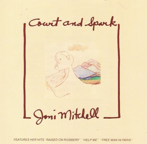 Joni Mitchell – Court And Spark vinyl cover art