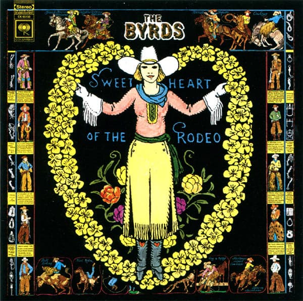 The Byrds – Sweetheart Of The Rodeo vinyl cover art