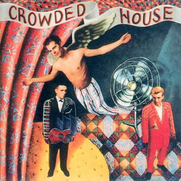 Crowded House – Crowded House vinyl cover art