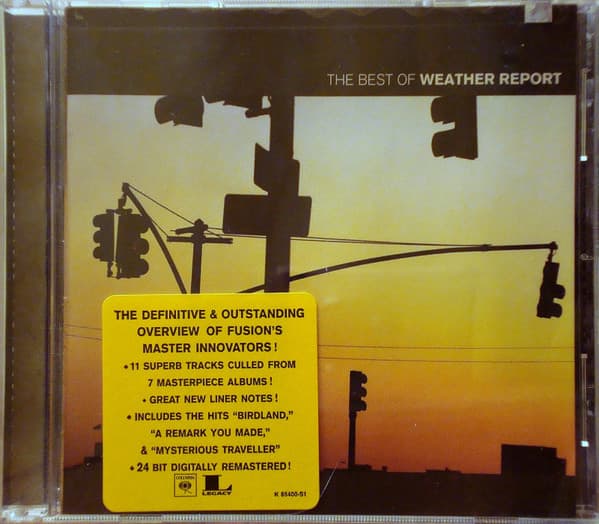 Weather Report – The Best Of Weather Report vinyl cover art