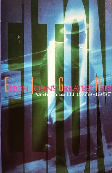 Elton John – Greatest Hits Volume Iii 1979-1987 vinyl cover art