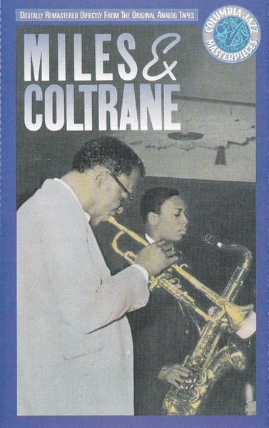 John Coltrane Miles Davis – Miles & Coltrane vinyl cover art